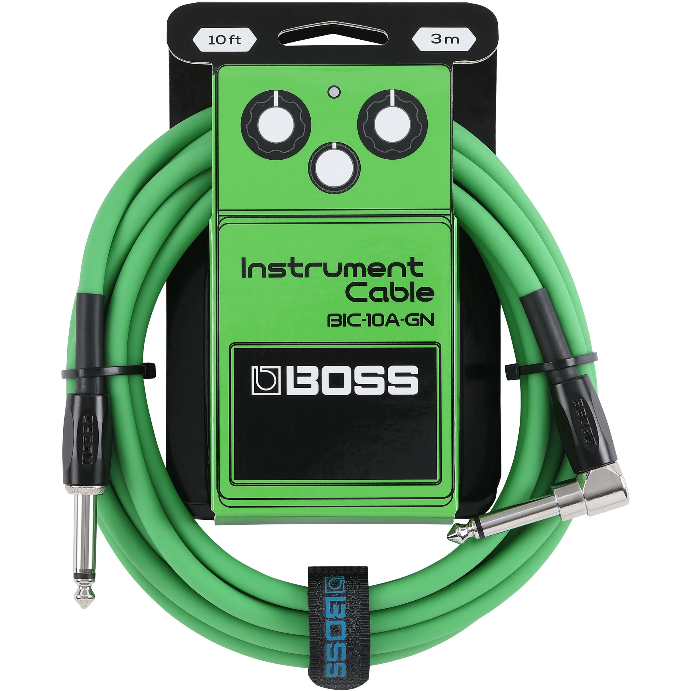 Boss BIC-10A-GN Instrumentenkabel grün